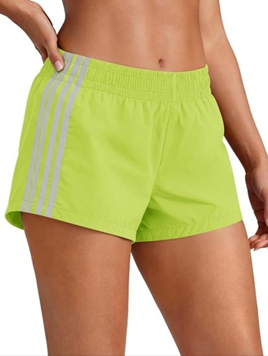 adidas Pants - NWT Adidas Women's Neon Green Athletic Shorts ~ Size Medium